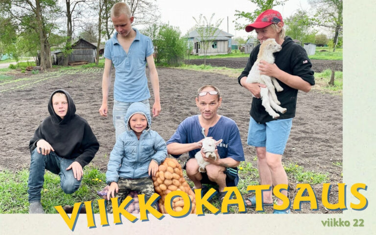 Lasten Lähetystön viikkokatsaus 22 Ukrainasta